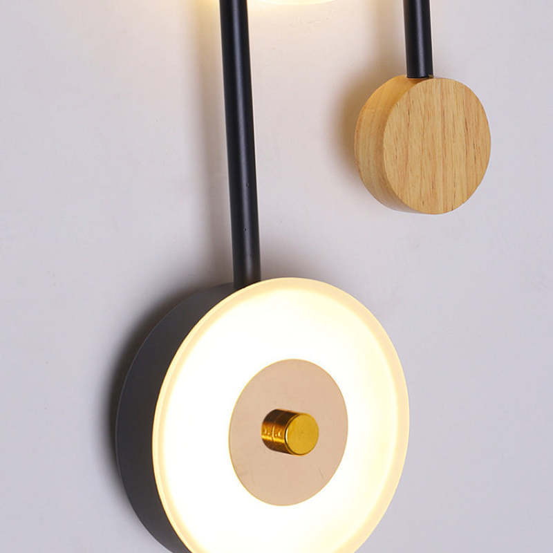 Nielsen Wood Wall Sconce, modern lighting fixture, bedroom decor