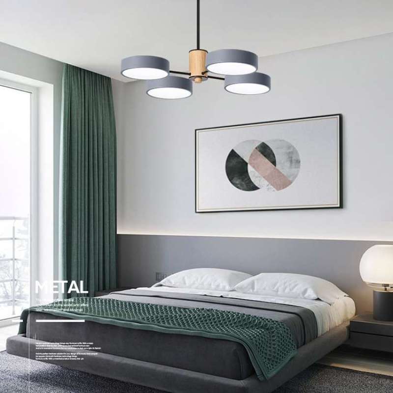 Sienna Art Deco Pendant Light in Bedroom