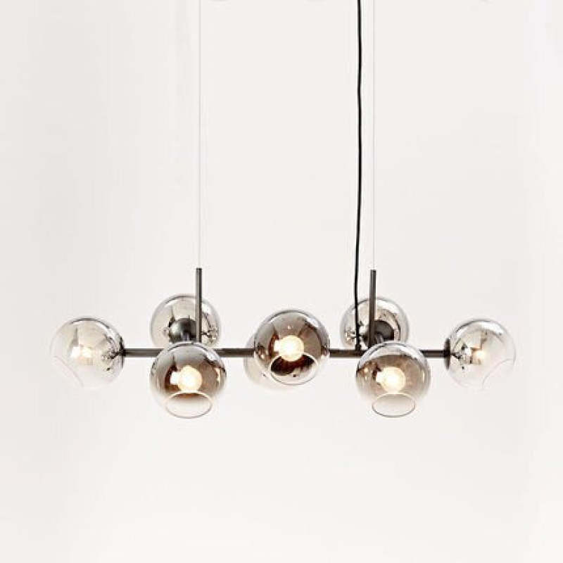 Valentina Modern Glass Globe Bubble Pendant Light Living Room