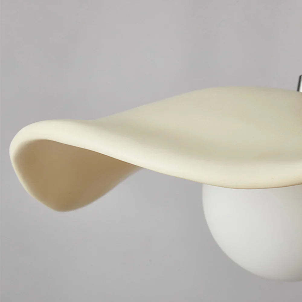 Cream Resin Shade of Byers Nordic Pendant Light