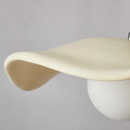 Cream Resin Shade of Byers Nordic Pendant Light