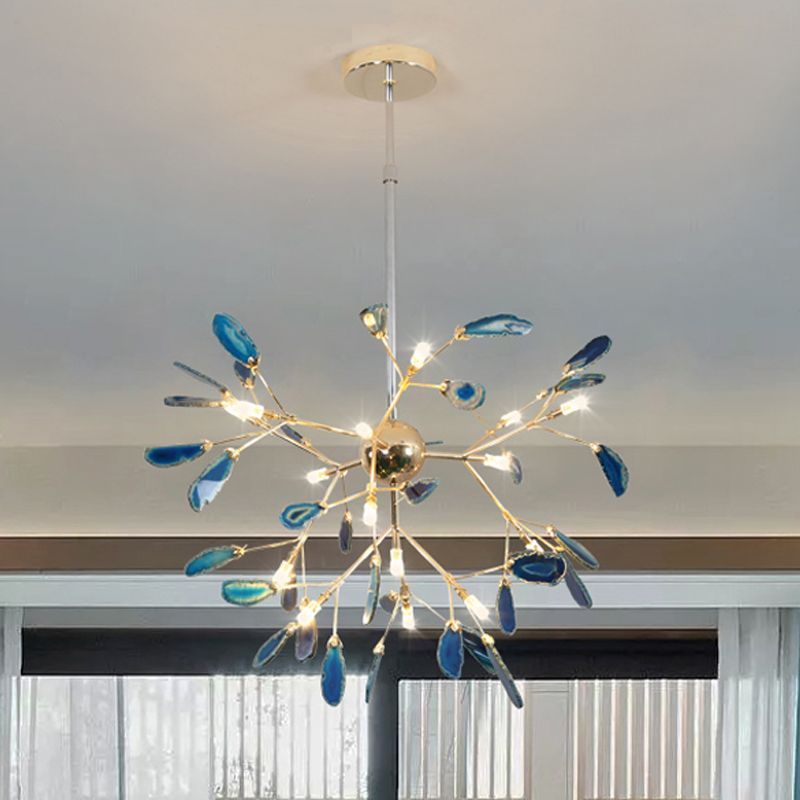 Javon Blue Agate Pendant Light