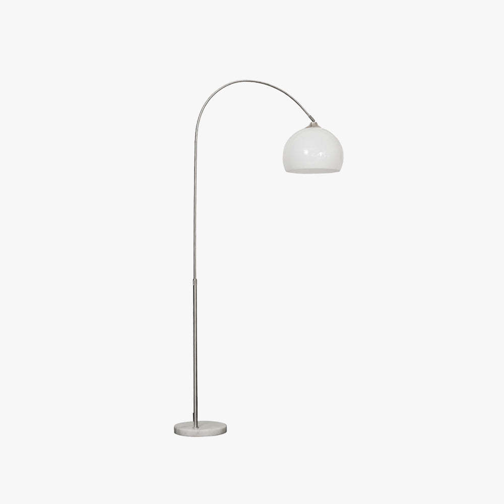 Salgado Modern Floor Arc Lamp in Living Room