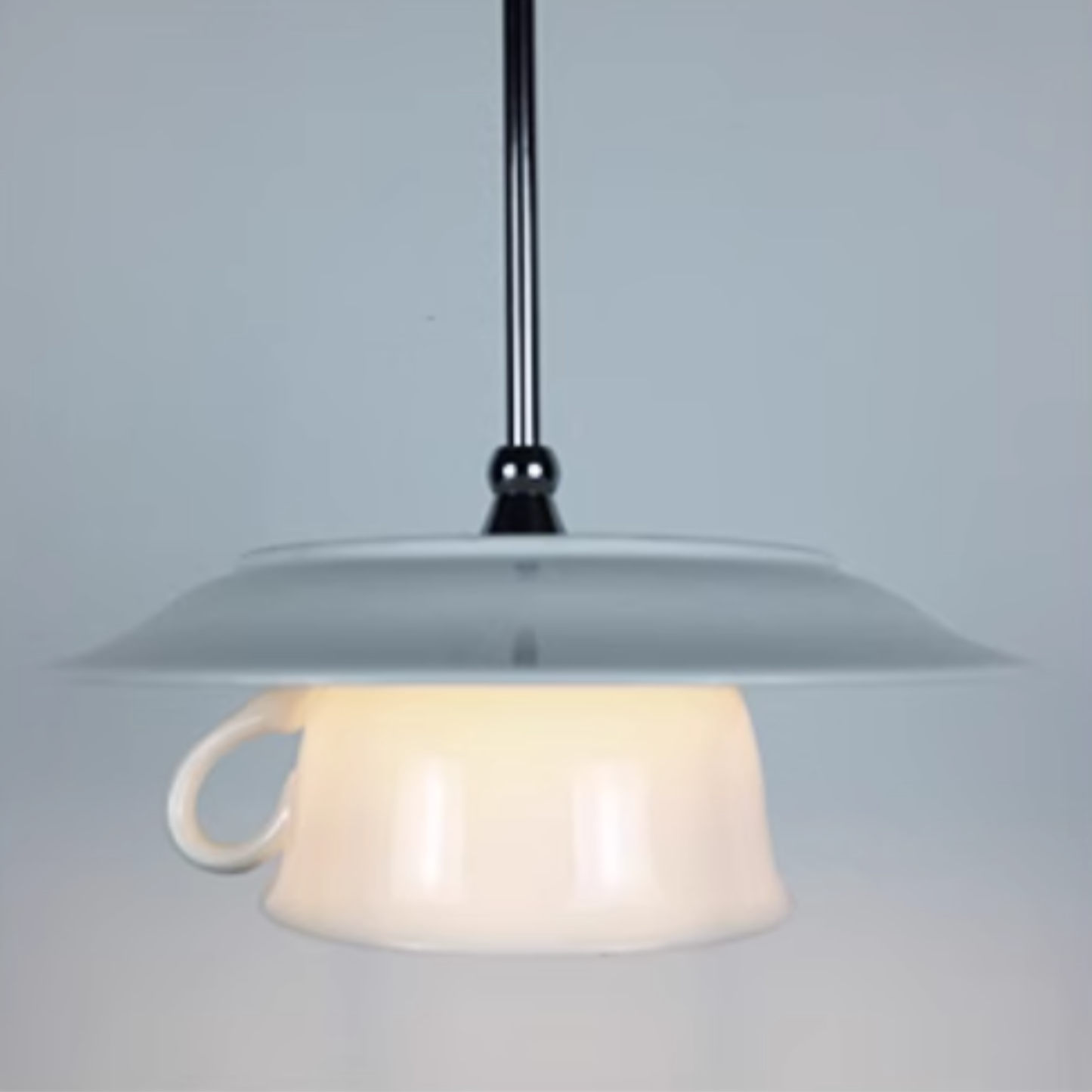 Unique ceramic cup pendant light, modern home lighting