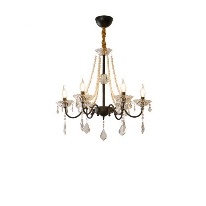 Marilyn Vintage Classical Glass Chandelier Pendant Light Living Room Bedroom