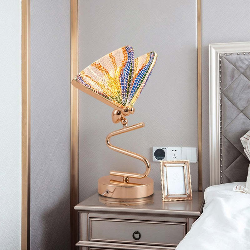 Kady Butterfly Table Lamp, Modern Bedroom Decor