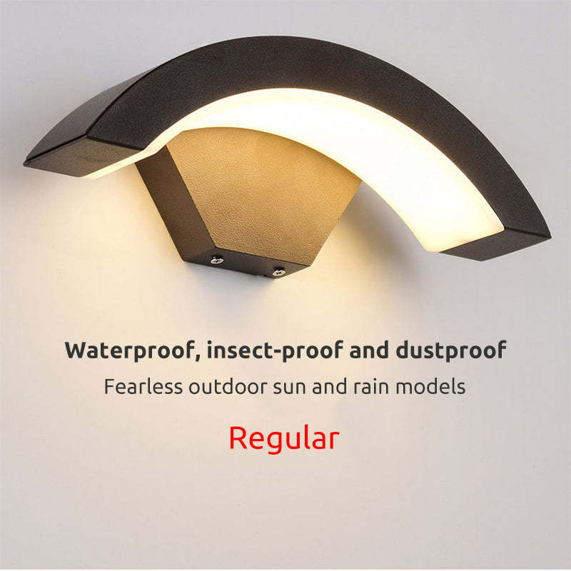 Orr Nordic LED outdoor wall lamp, waterproof & dustproof