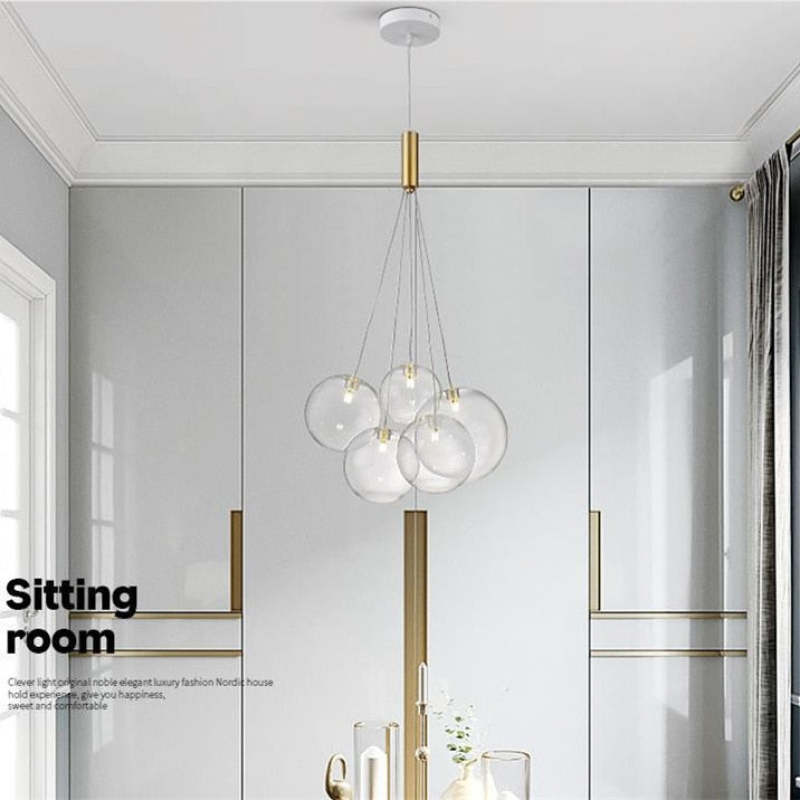 Valentina pendant light in a modern sitting room