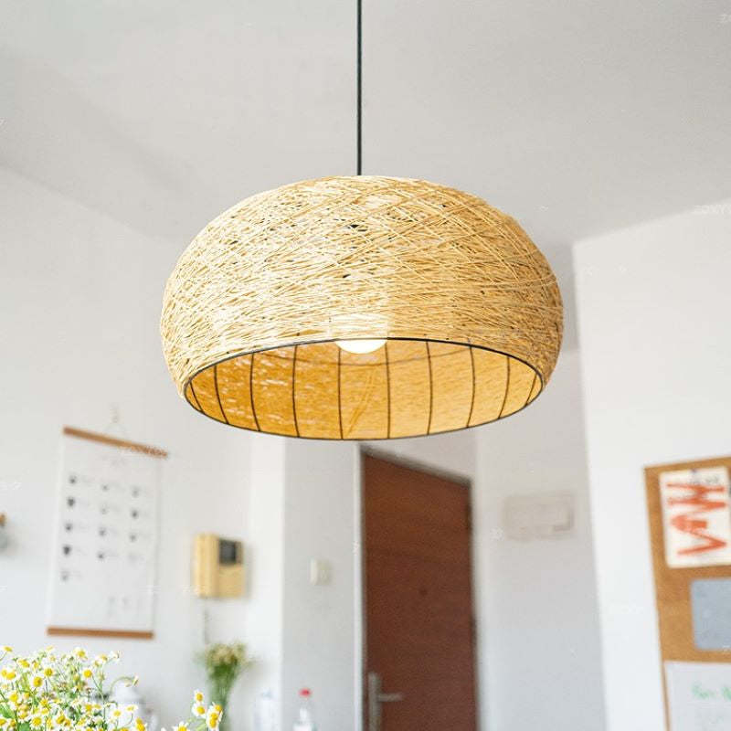 Ritta Design Birds Nest Pendant Light in a bright room