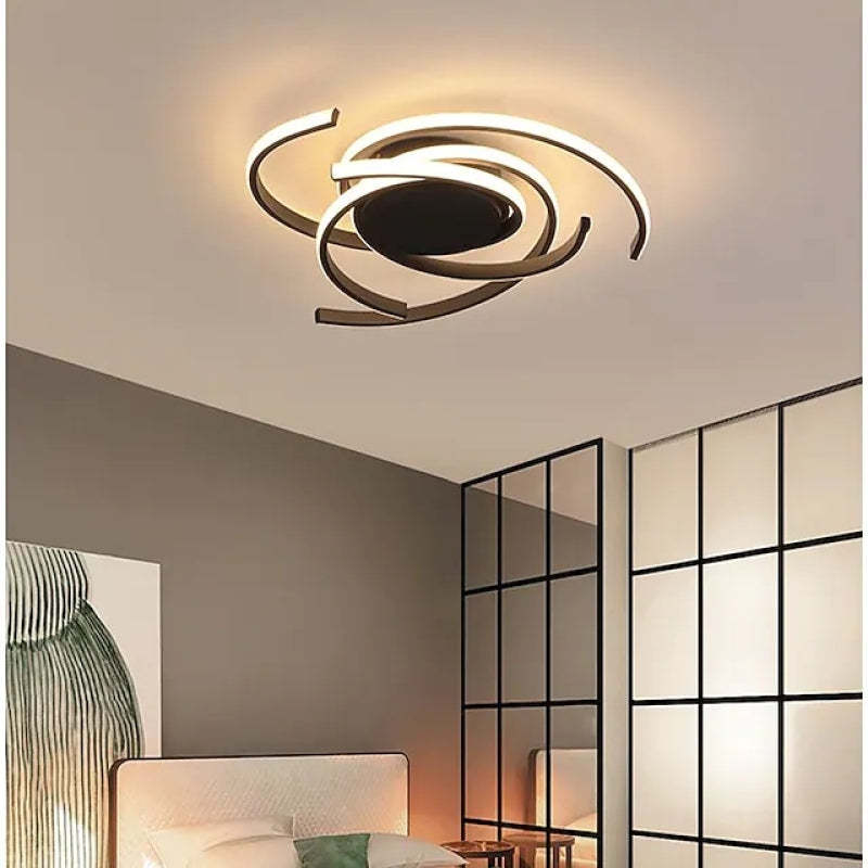 Lacey modern ceiling light in bedroom