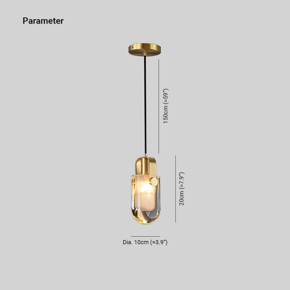 Kristy Classic Pendant Light - Dimensions and Details