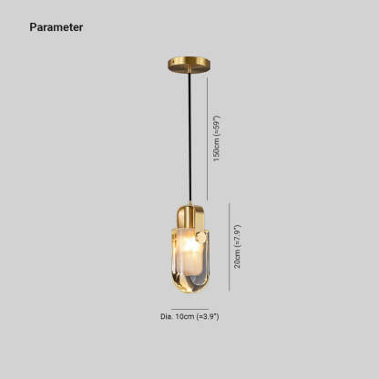 Kristy Classic Pendant Light - Dimensions and Details
