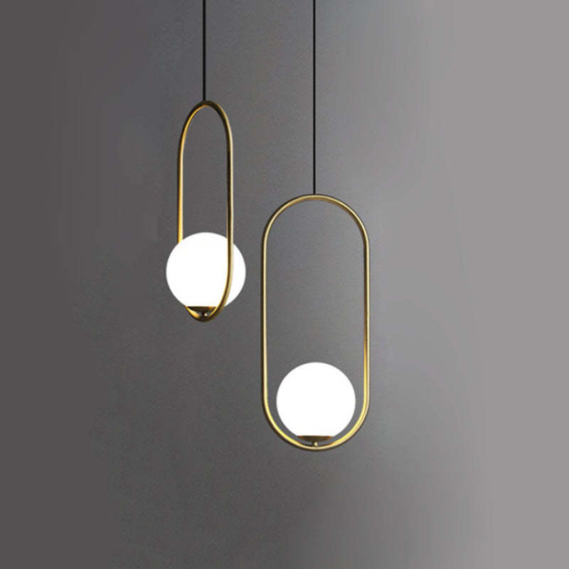 Gold Valentina Globe Pendant Light - Modern Lighting