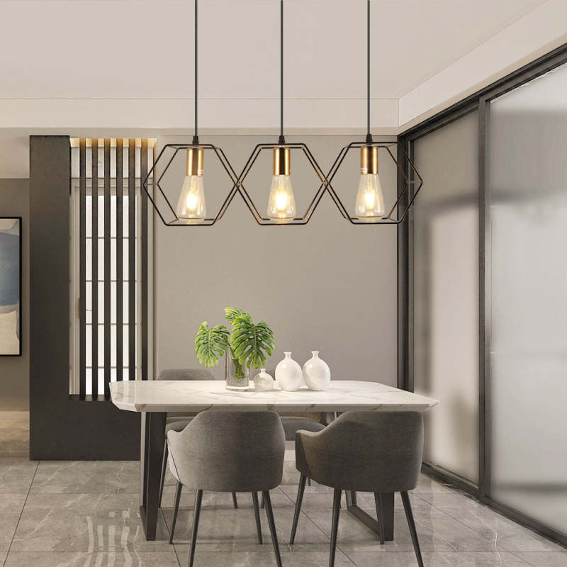 Farmhouse Pendant Light over Dining Table