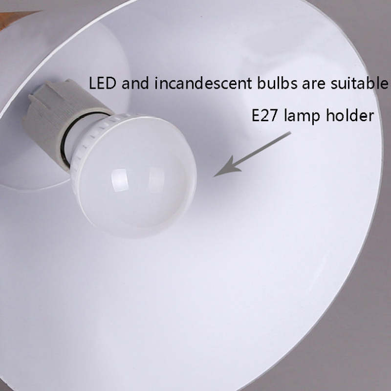 E27 LED bulb detail, Morandi pendant light, Lassola lighting