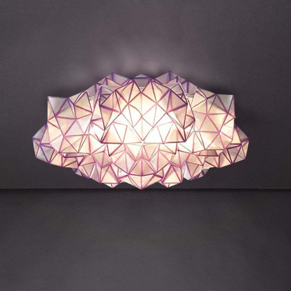 Las Sola Bella acrylic diamond pendant light