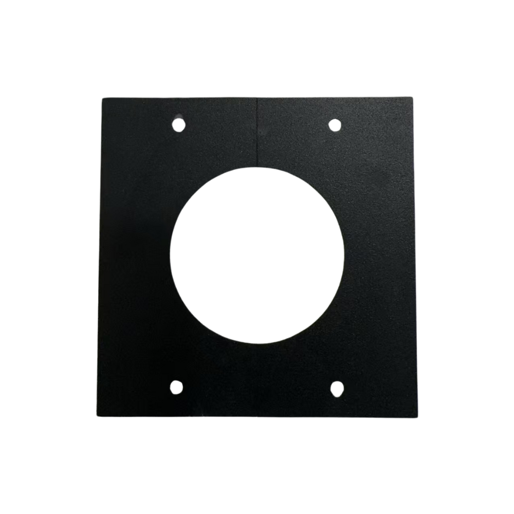 Wall lamp backplate. Minimalist LED outdoor lighting accessory. Edge Minimalist Rotatable Linear LED Outdoor Wall Lamp Metal Corridor Garden