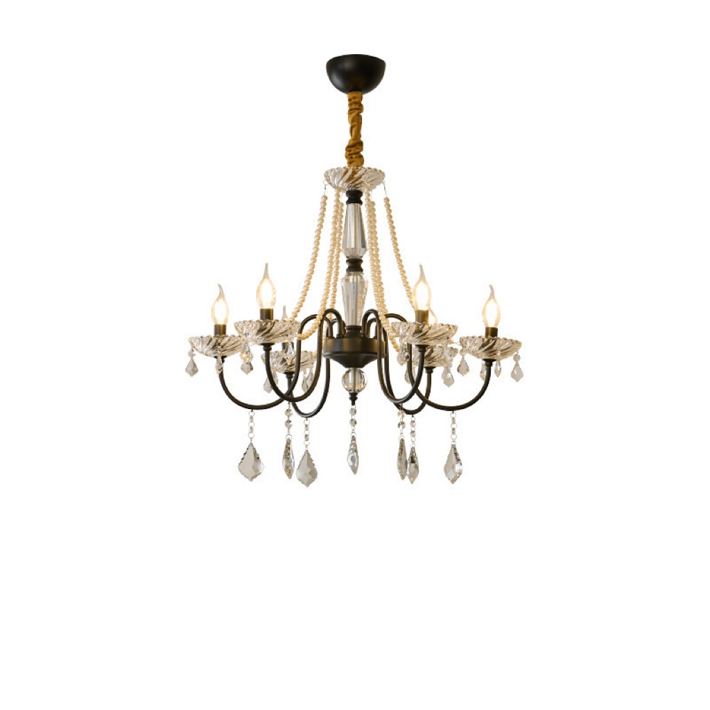 Marilyn Vintage Classical Glass Chandelier Pendant Light Living Room Bedroom