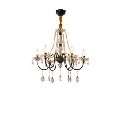 Marilyn Vintage Classical Glass Chandelier Pendant Light Living Room Bedroom