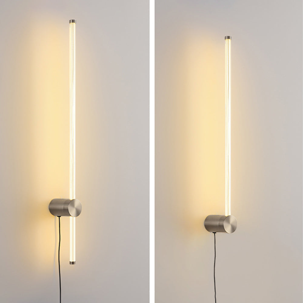 Edge Nickel Wall Lamp: Modern Indoor Lighting Fixture
