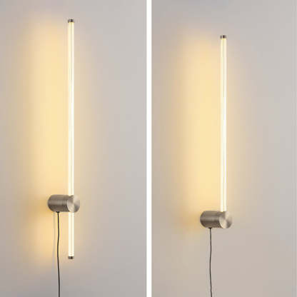Edge Nickel Wall Lamp: Modern Indoor Lighting Fixture