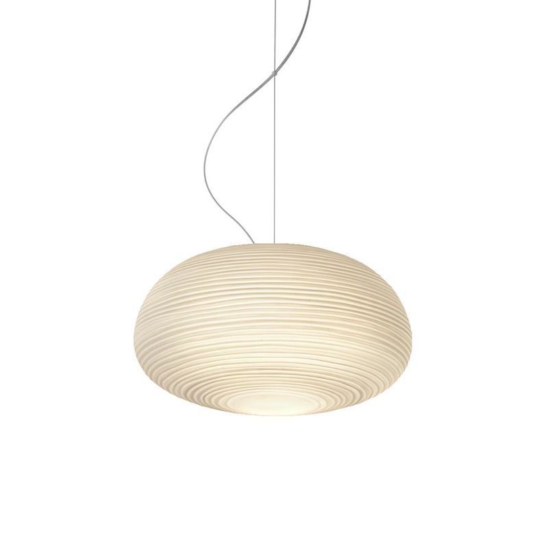 White Renée pebble pendant light