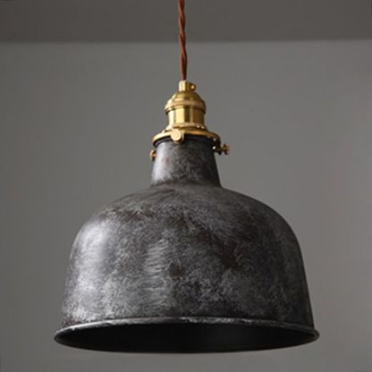 Alessio aged rusty pendant light. Alessio Aged Rusty Vintage Rustic Finish Pendant Light, 3 Style