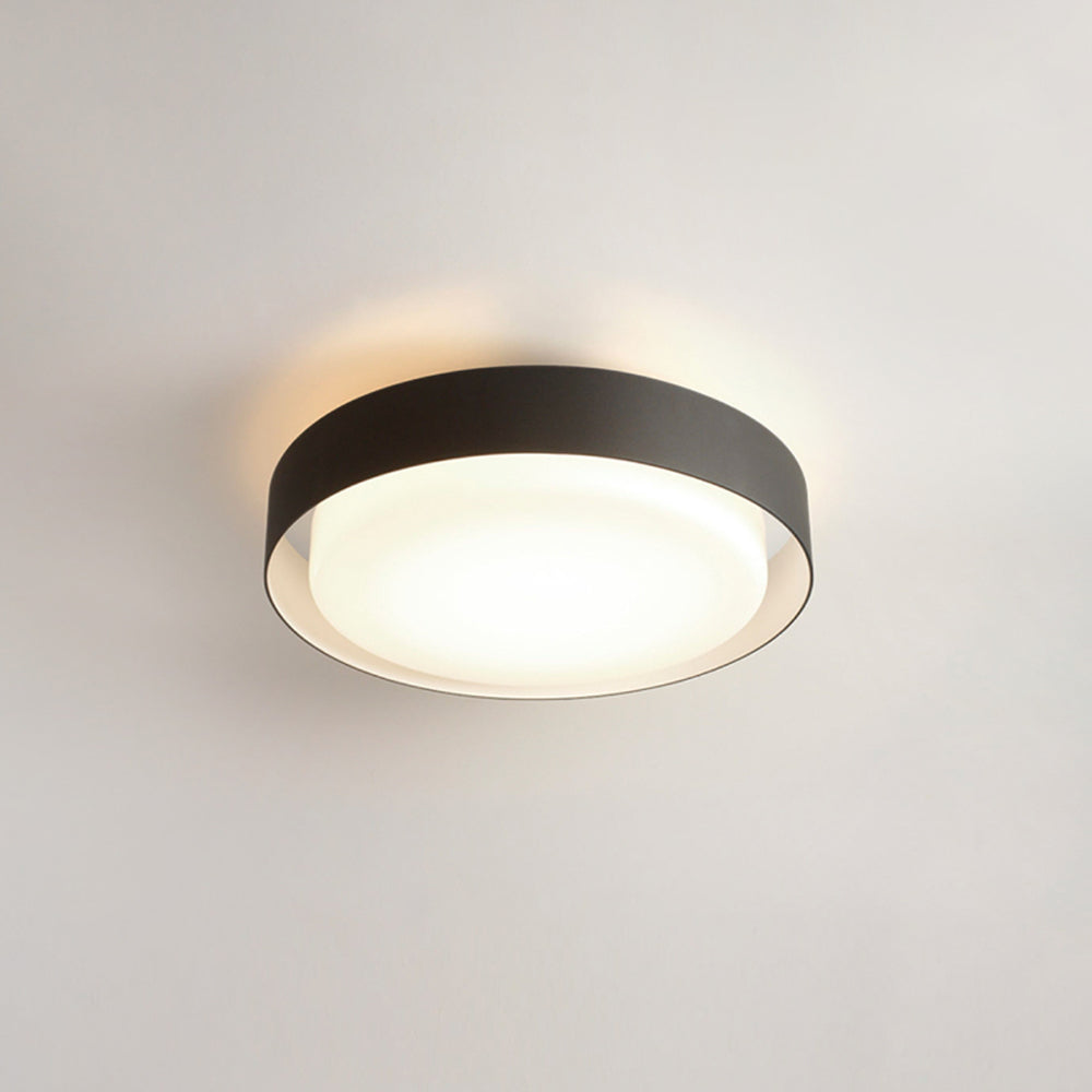 Orr Modern Round Flush Mount Ceiling Light Metal 