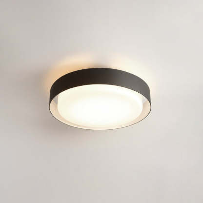 Orr Modern Round Flush Mount Ceiling Light Metal 