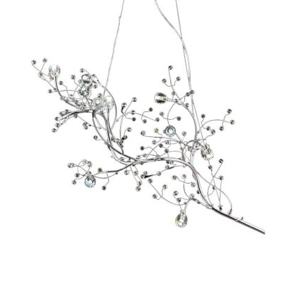 Olivia Art Deco Crystal Branch Pendant Light