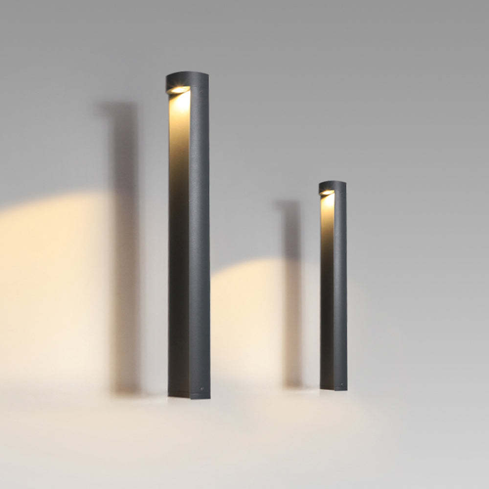 Pena Modern Cylindrical Path Light,Warm light outdoor lighting