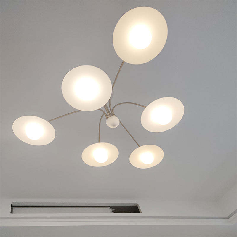 Cairns pendant light: modern metal and glass lighting.
