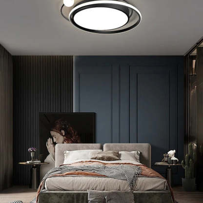 Lacey Modern Ceiling Light in Bedroom Decor
