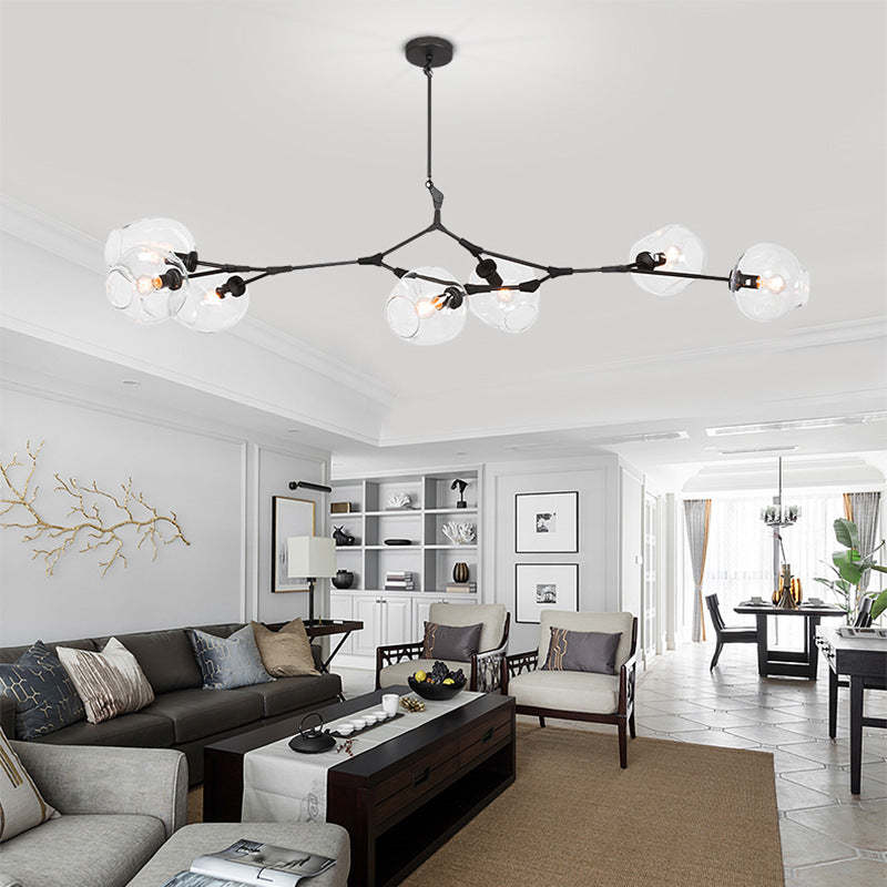 Valentina Nordic Modern Glass Pendant Light Bubble