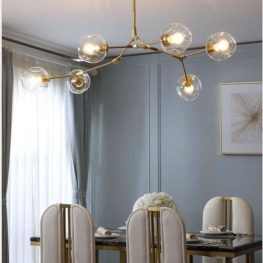 Valentina Nordic Modern Glass Pendant Light Bubble