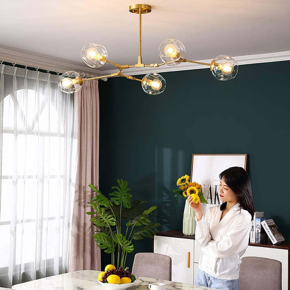 Valentina Nordic Modern Glass Pendant Light Bubble