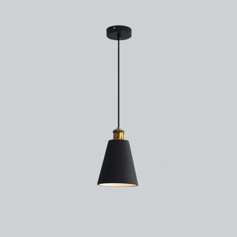 Black Morandi pendant light, bedroom or living room lighting