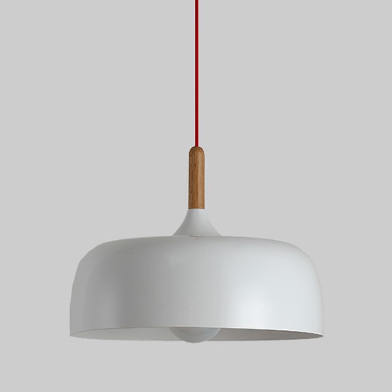 White Leilani pendant light for dining room lighting