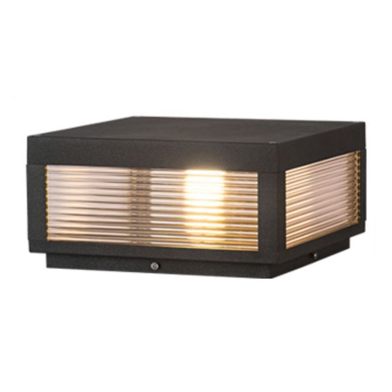 Riley Outdoor Light Post - Vintage Metal LED Fixture