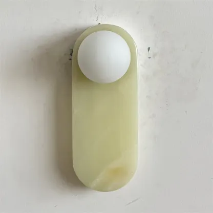 Jade Marble Minimalism Wall Lamp
