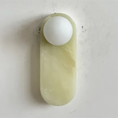 Jade Marble Minimalism Wall Lamp
