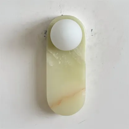 Jade Marble Minimalism Wall Lamp