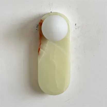 Jade Marble Minimalism Wall Lamp