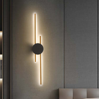 Alana wall lamp: Modern metal lighting for living room. Las Sola