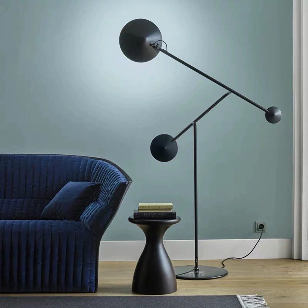 Las Sola Avi Floor Lamp, modern living room lighting.