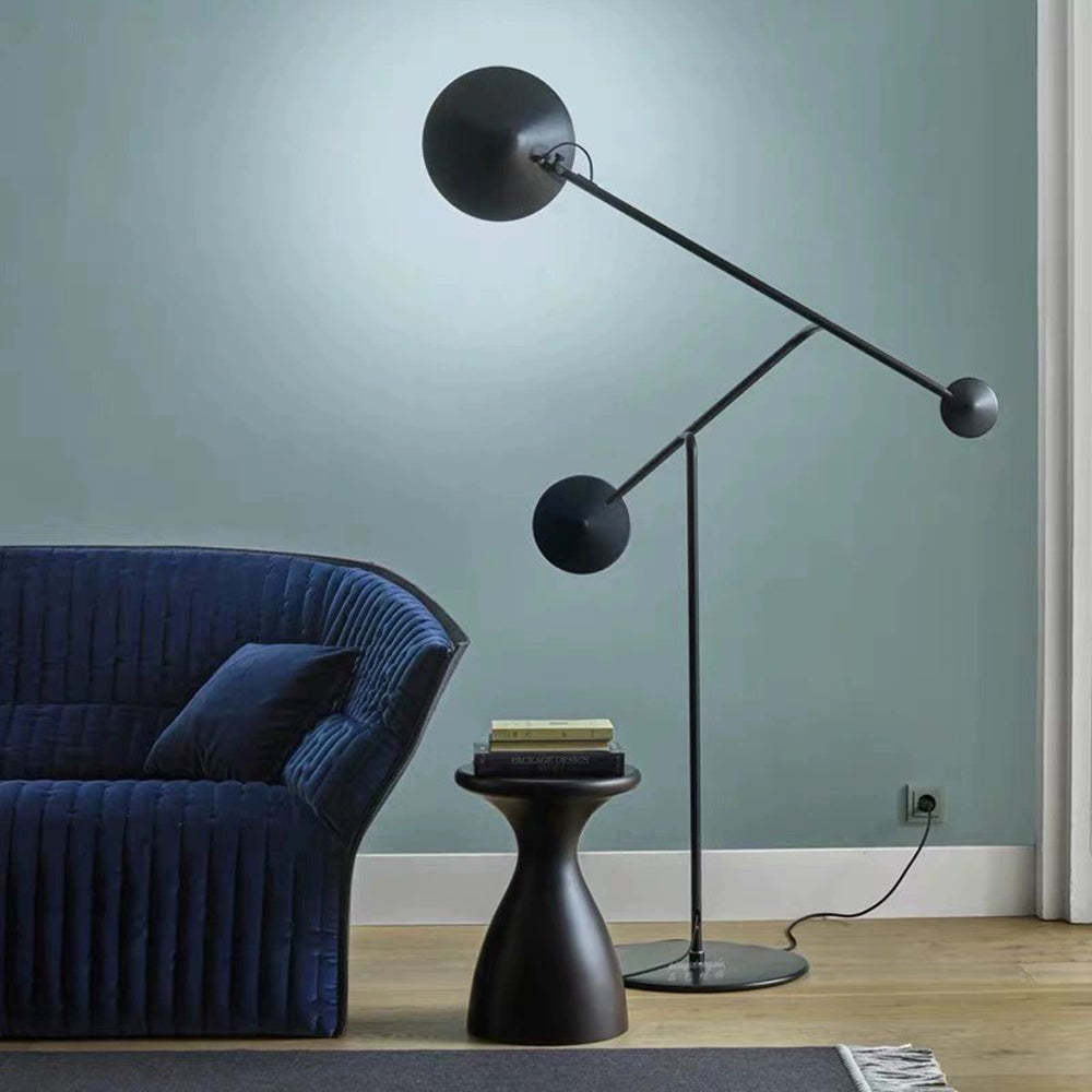 Las Sola Avi Floor Lamp, modern living room lighting.