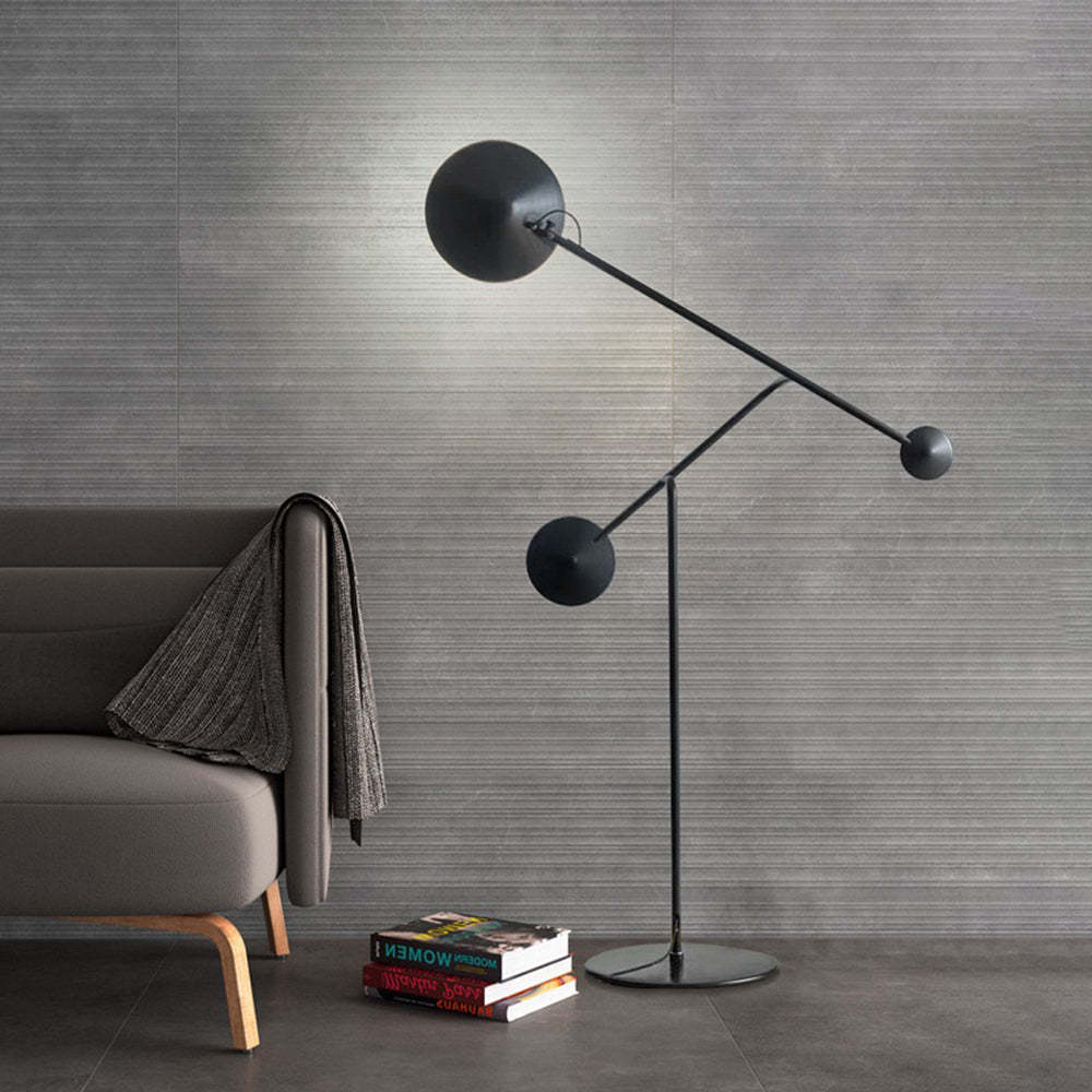 Modern Metal Floor Lamp by Las Sola in Living Room