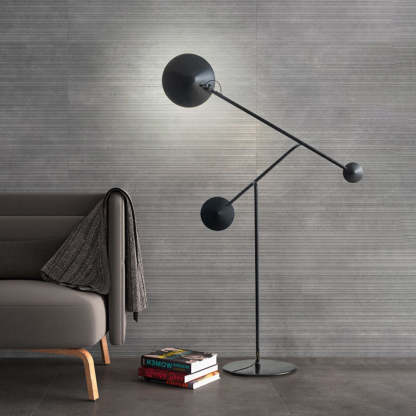 Modern Metal Floor Lamp by Las Sola in Living Room