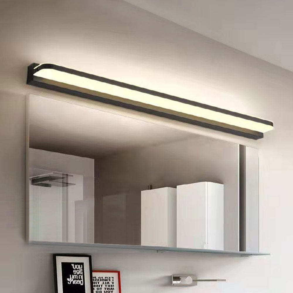 Leigh Nordic wall lamp above bathroom mirror