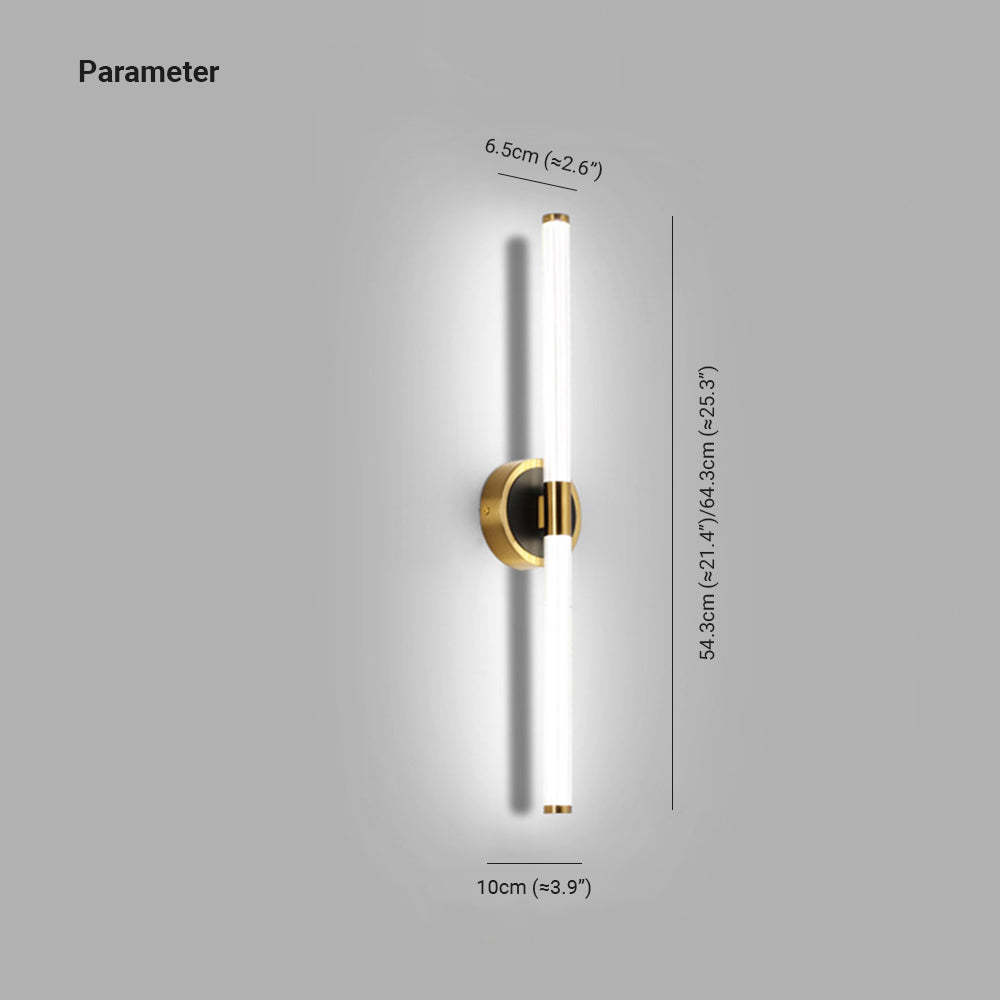 Leigh Wall Lamp dimension, modern vanity lighting